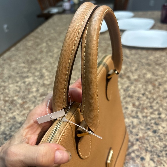 NWT Dooney & Burke All Leather Satchel - Picture 7 of 11